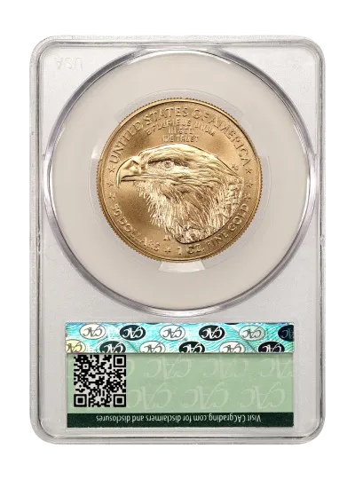 CAC Grading Coin Reverse