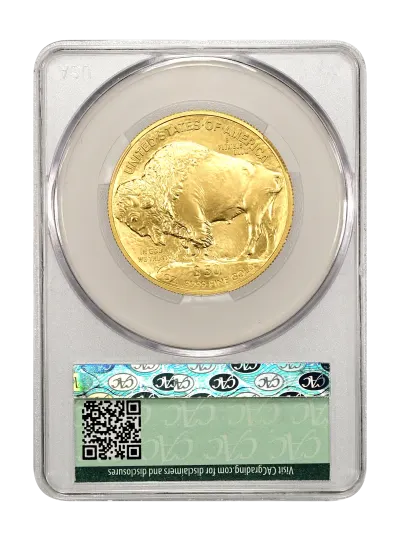CAC Grading Coin Reverse