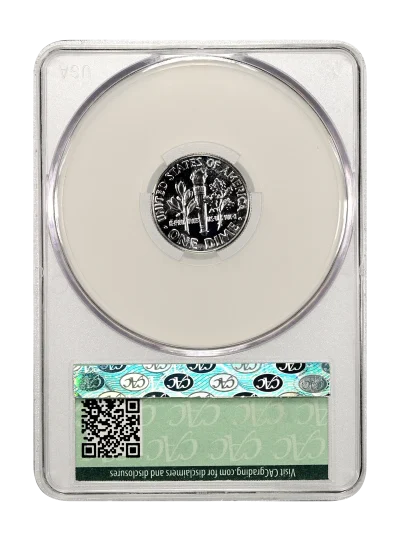 CAC Grading Coin Reverse