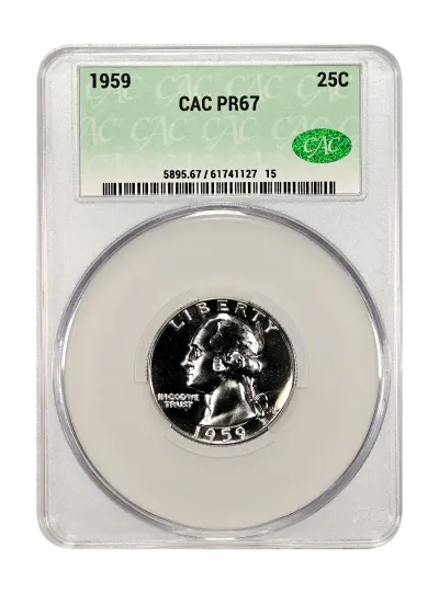 CAC Grading Coin Obverse