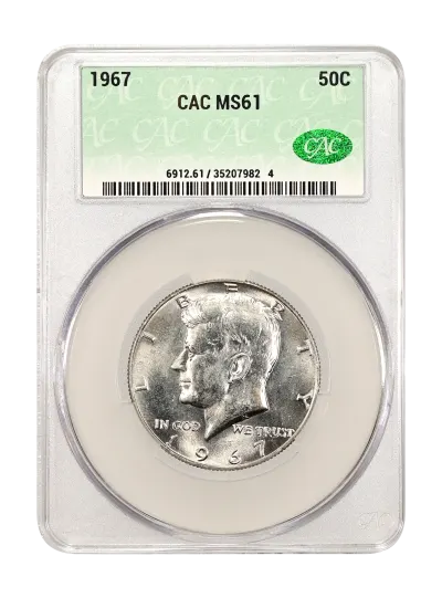 CAC Grading Coin Obverse