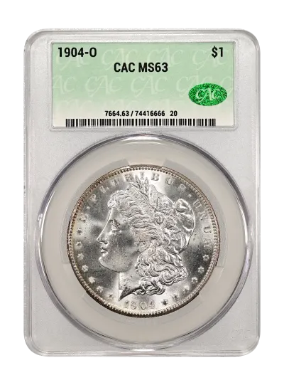 CAC Grading Coin Obverse
