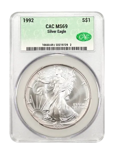 CAC Grading Coin Obverse
