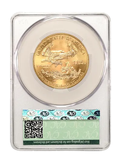 CAC Grading Coin Reverse