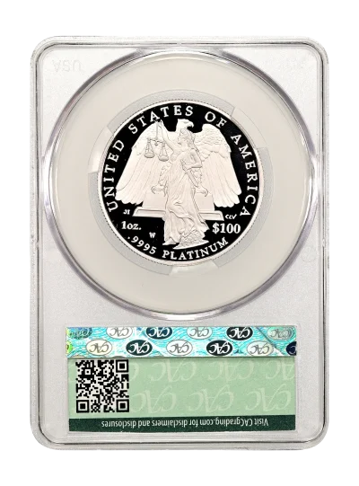 CAC Grading Coin Reverse