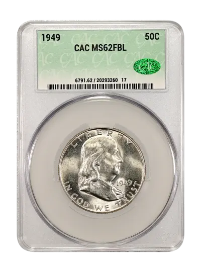 CAC Grading Coin Obverse