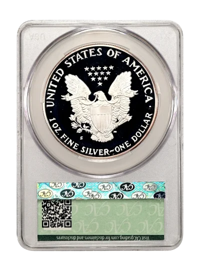 CAC Grading Coin Reverse