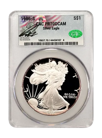 CAC Grading Coin Obverse