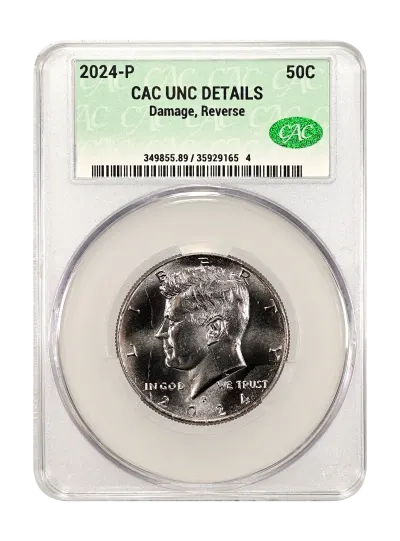 CAC Grading Coin Obverse