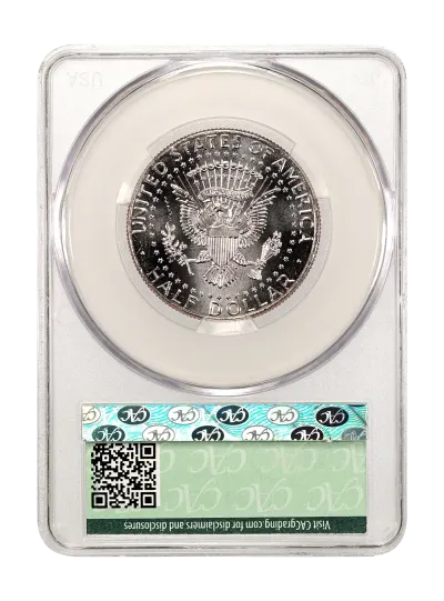 CAC Grading Coin Reverse