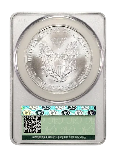 CAC Grading Coin Reverse