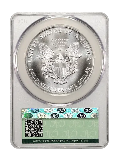 CAC Grading Coin Reverse