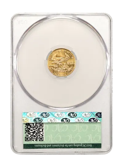 CAC Grading Coin Reverse
