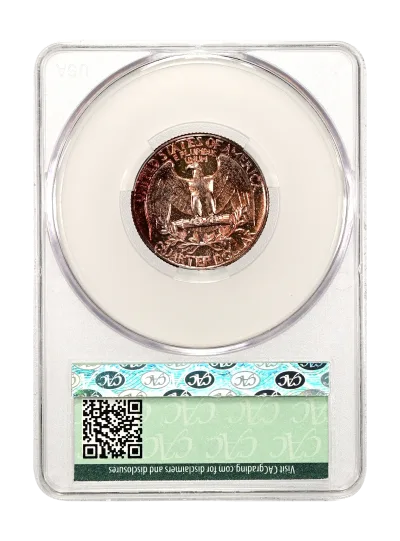 CAC Grading Coin Reverse