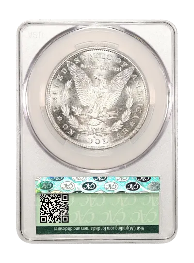 CAC Grading Coin Reverse