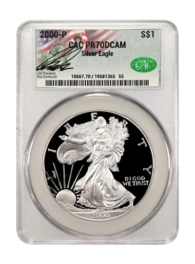 CAC Grading Coin Obverse