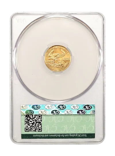 CAC Grading Coin Reverse