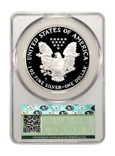 CAC Grading Coin Reverse