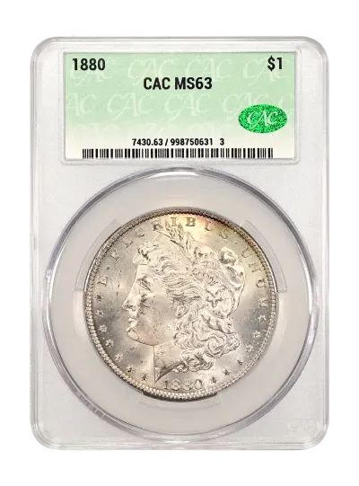 CAC Grading Coin Obverse