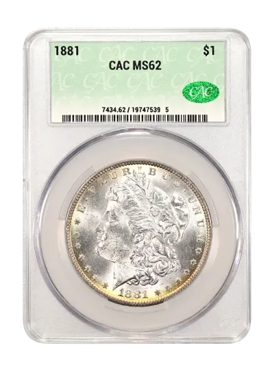 CAC Grading Coin Obverse