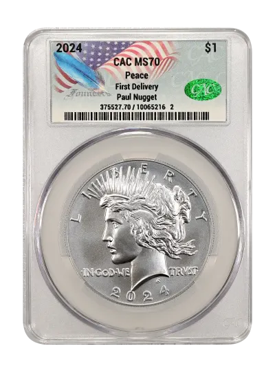 CAC Grading Coin Obverse