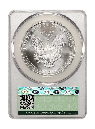 CAC Grading Coin Reverse