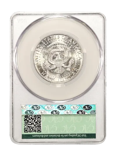 CAC Grading Coin Reverse