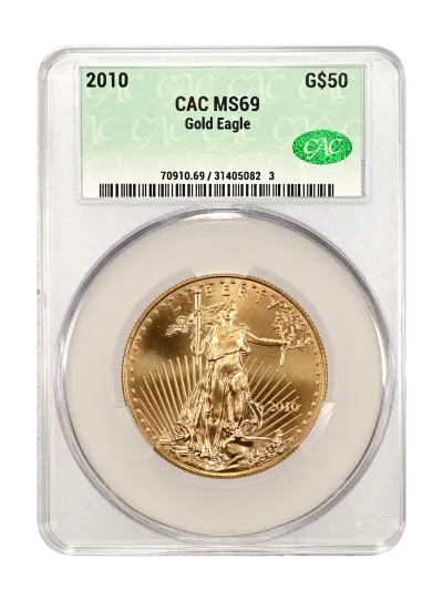 CAC Grading Coin Obverse