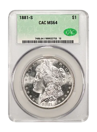 CAC Grading Coin Obverse