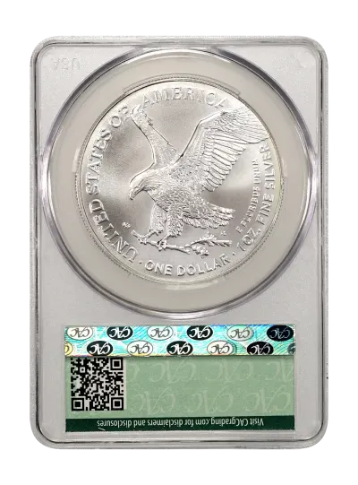 CAC Grading Coin Reverse