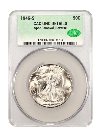 CAC Grading Coin Obverse