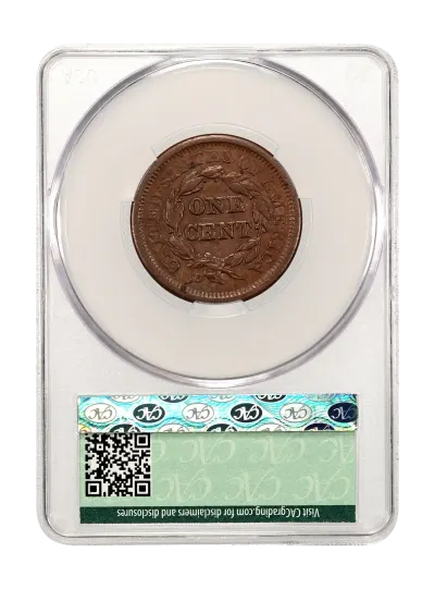 CAC Grading Coin Reverse
