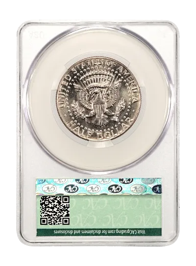 CAC Grading Coin Reverse