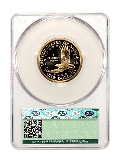 CAC Grading Coin Reverse