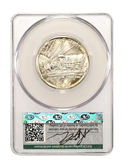 CAC Grading Coin Reverse