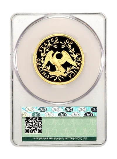 CAC Grading Coin Reverse