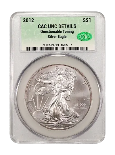 CAC Grading Coin Obverse