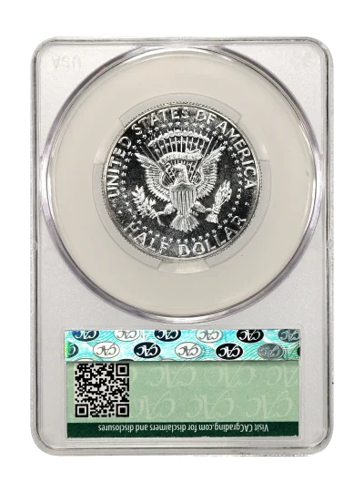 CAC Grading Coin Reverse
