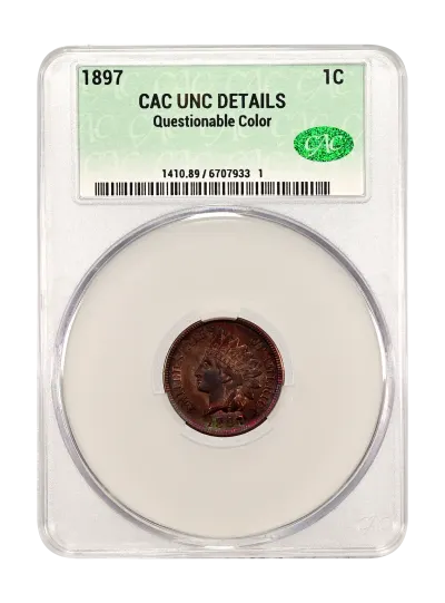 CAC Grading Coin Obverse