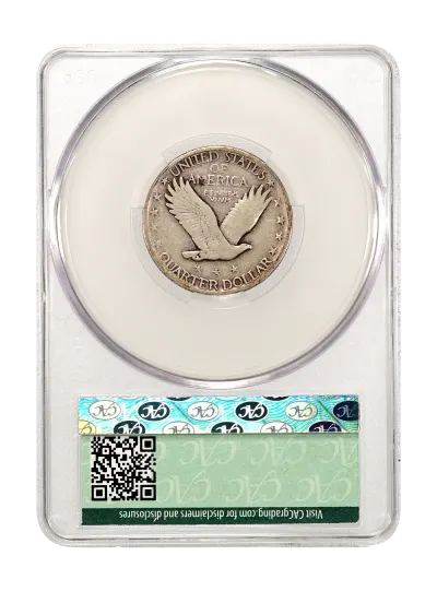 CAC Grading Coin Reverse