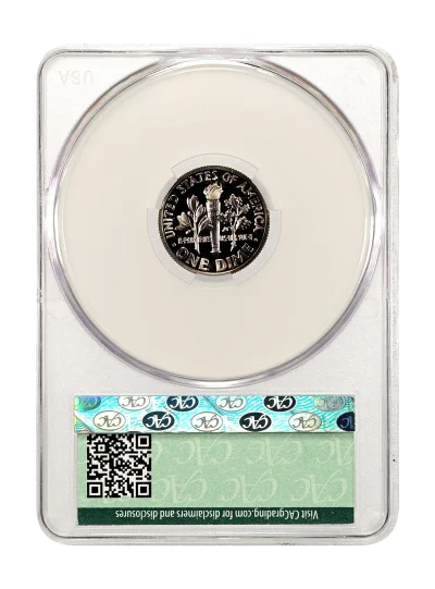 CAC Grading Coin Reverse