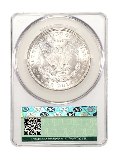 CAC Grading Coin Reverse