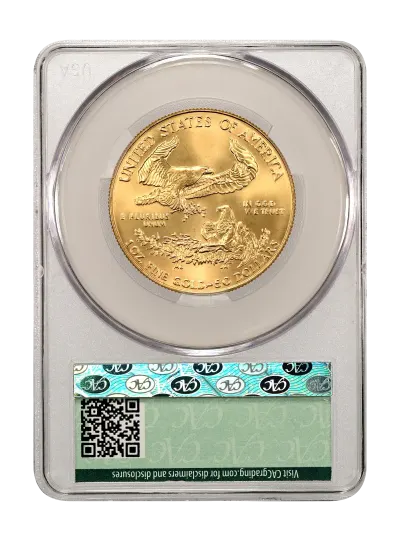 CAC Grading Coin Reverse