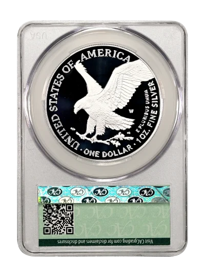 CAC Grading Coin Reverse