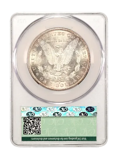 CAC Grading Coin Reverse