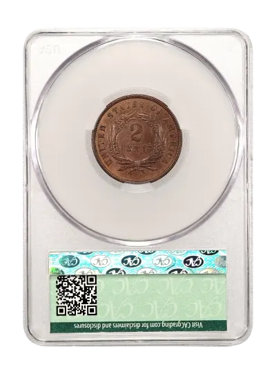 CAC Grading Coin Reverse