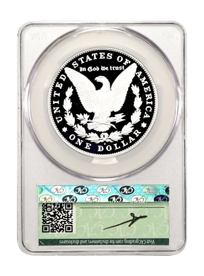 CAC Grading Coin Reverse