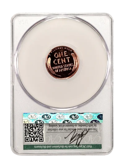 CAC Grading Coin Reverse
