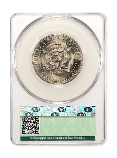 CAC Grading Coin Reverse
