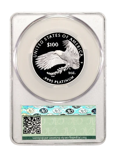 CAC Grading Coin Reverse